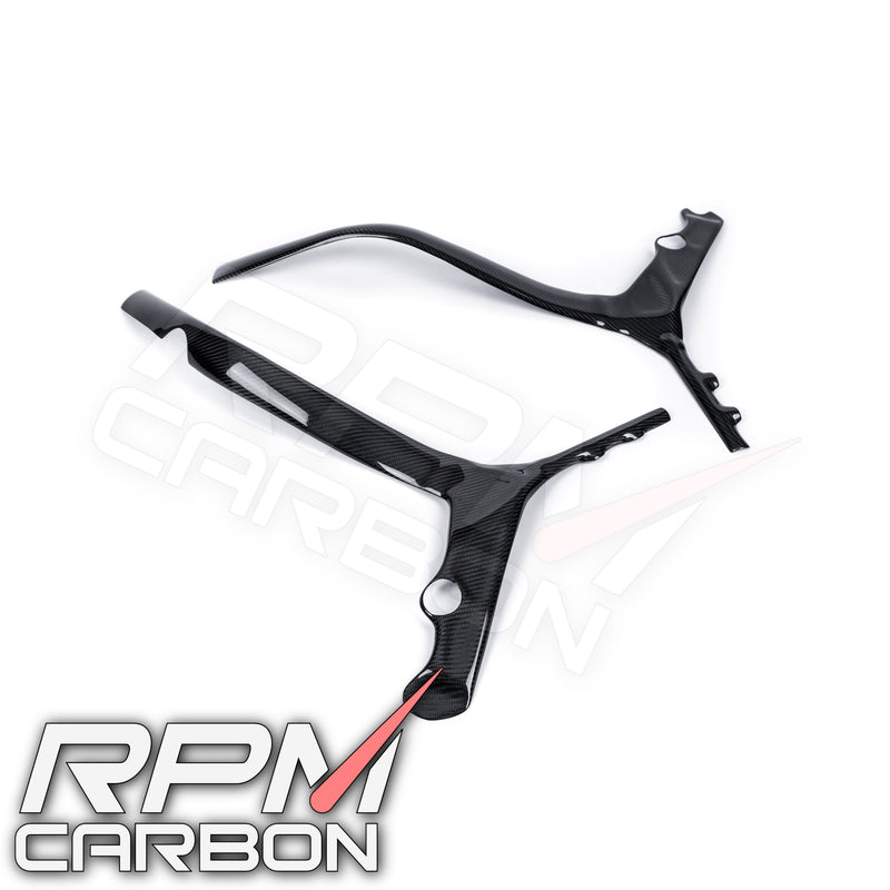 Honda CBR650R / CB650R Carbon Fiber Frame Covers