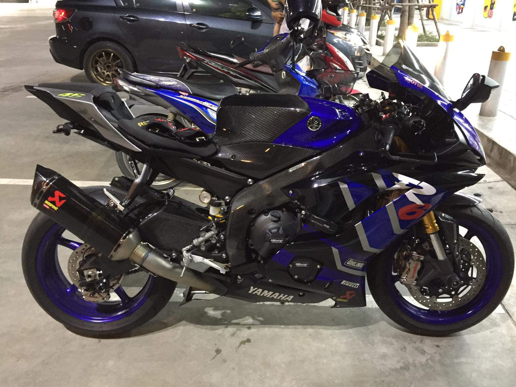 Carbon R6 Yamaha R6 Carbon Fiber Tank Side Panels