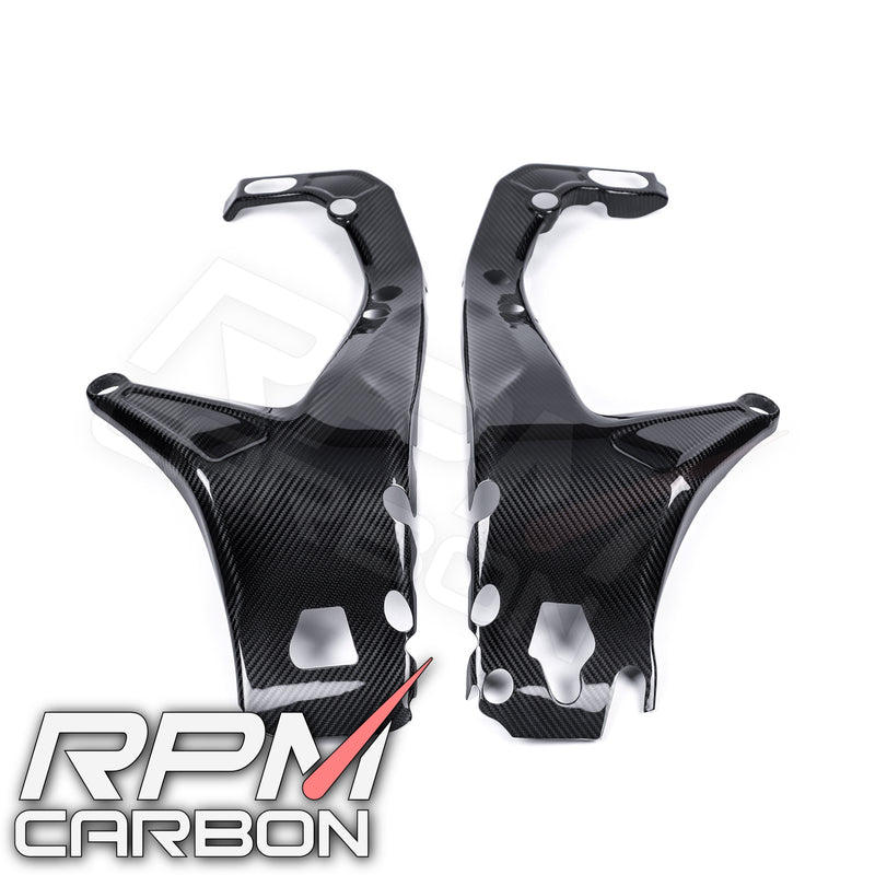 Glossy Twill Weave Carbon Fiber Chain Guard Cover For 2014-2016 FZ09 MT09 & XSR900 – Rear Mud Guard