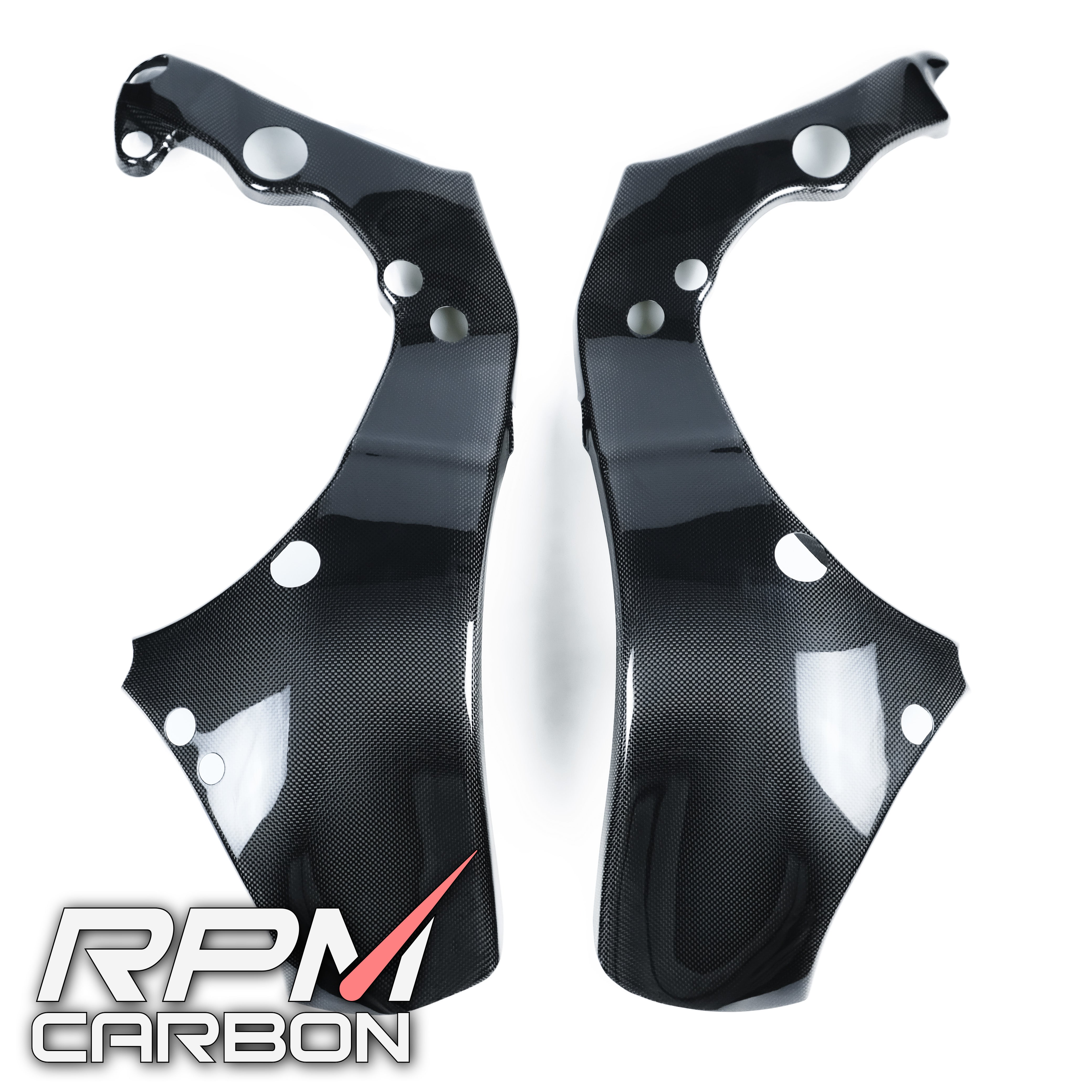 Kawasaki ZX-10R Carbon Fiber Frame Covers Protectors