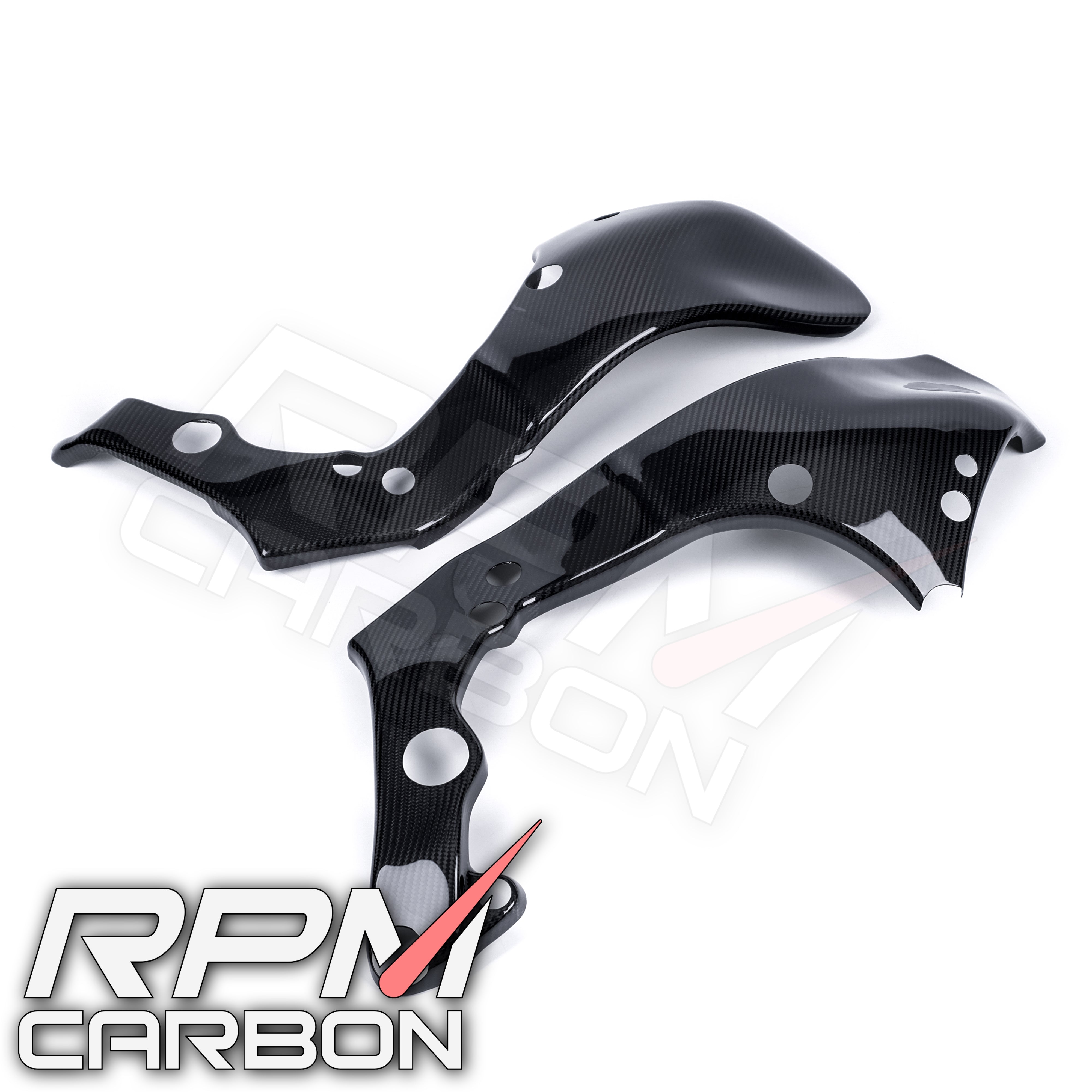 Kawasaki ZX-10R カーボンファイバー フレームカバー プロテクター